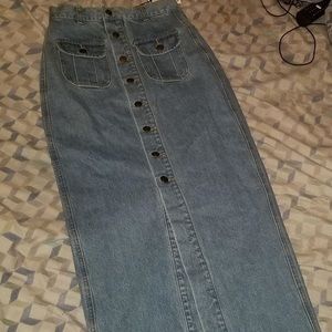 denim skirt from Daya By Zendaya
